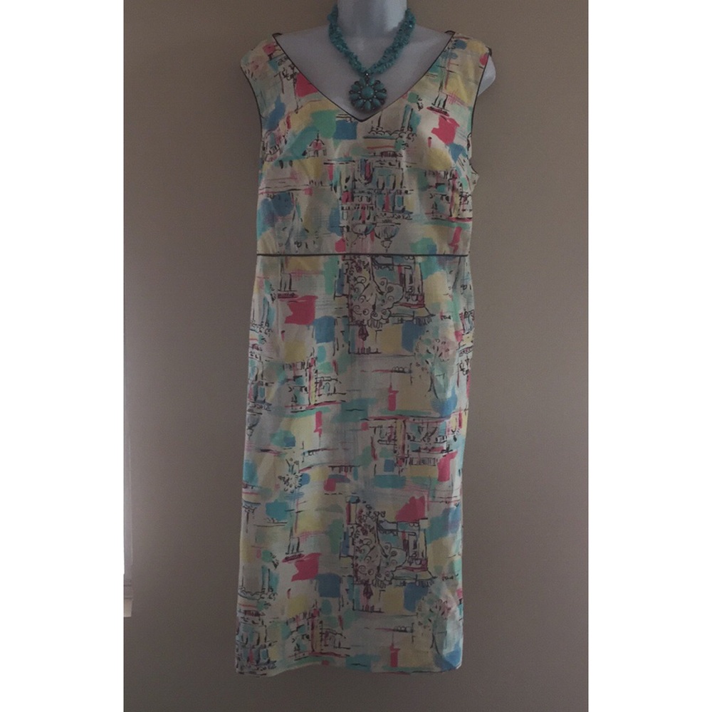 IE Woman print dress. Plus 20W